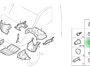 17496477 PODKŁADKA SPRĘŻYSTA ZĘBATA IVECO