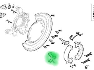 42580561 ROZPIERACZ SZCZĘK HAMULCOWYCH IVECO DAILY.