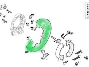 42580570 OSŁONA TARCZY HAMULCOWEJ TYŁ IVECO DAILY