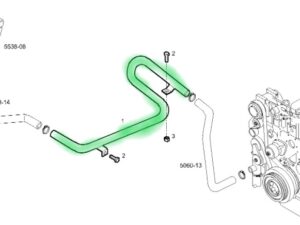Przewód wodny metalowy Iveco EuroCargo 500383477 | Sklep Iveco
