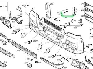 504022657 WSPORNIK ZDERZA IVECO STALIS PRAWY