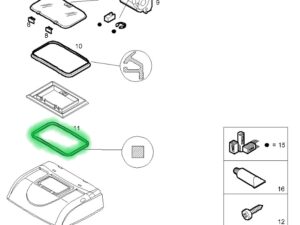 504026269 USZCZELKA SZYPERDACHU IVECO