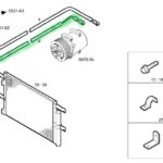 504068744 PRZEWÓD KLIMATYZACJI IVECO EUROCARGO
