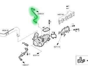 504107712 PRZEWÓD OLEJU DO TRUBINY IVECO DAILY