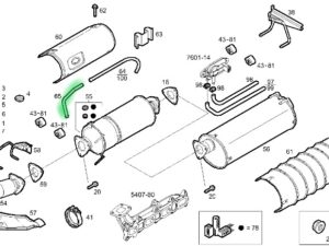 504131274 PRZEWÓD METALOWY FILTRA DPF IVECO DAILY