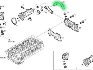 504136788 PRZEWÓD ODPOWIETRZENIA SILNIKA IVECO DAILY