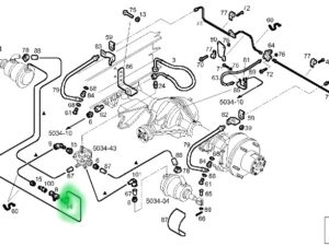 SZYBKOZŁACZE PLASTIKOWE KOLANKO 12mm IVECO UKŁAD PNEUMATYCZNY 504149139