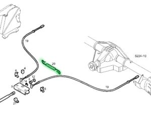 504347511 SPRĘZYNA ŁĄCZĄCA LINKI RĘCZNEGO IVECO