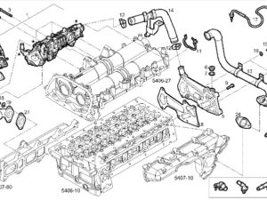 504388024 USZCZELKA PRZEWODU EGR IVECO DAILY