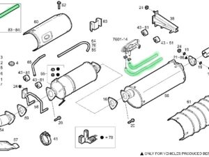 5801320313 PRZEWÓD FILTR DPF GUMOWY IVECO DAILY 12-