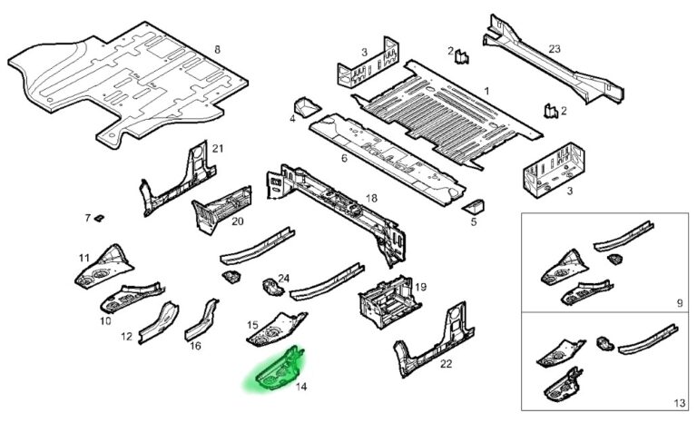 5801539434 ELEMENT BLACHARSKI IVECO DAILY