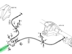 5801577080 LINKA HAMULCA RĘCZNEGO PIERWSZA IVECO DAILY