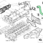 5801647605 PRZEWÓD POWIETRZA ZAWORU EGR IVECO DAILY. Dla silnika 3