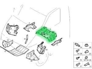 5801837039 OSŁONA TERMICZNA DPF IVECO DAILY