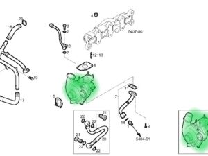 5801922491 TURBOSPRĘŻARKA IVECO DAILY 2.3