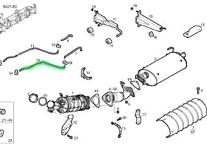5802080000 PRZEWÓD GUMOWY DO DPF IVECO DAILY
