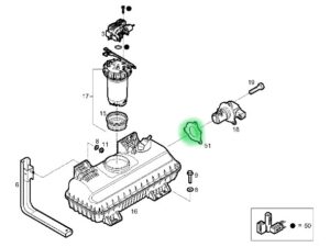 5802256014 USZCZELKA CZUJNIKA AD BLUE IVECO