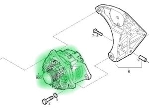 5802266118 ALTERNATOR IVECO DAILY
