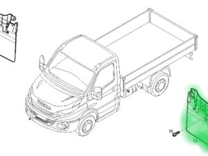 5802362341 CHLAPACZ PRZEDNI LEWY IVECO DAILY