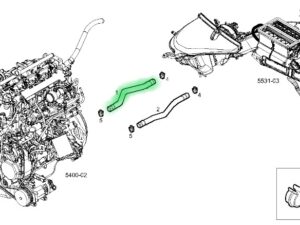 5802381457 PRZEWÓD WODNY NAGRZEWNICY IVECO DAILY