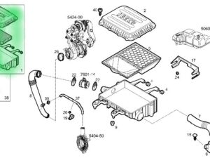 5802521860 FILTR POWIETRZA KPL. OBUDOWA IVECO DAILY