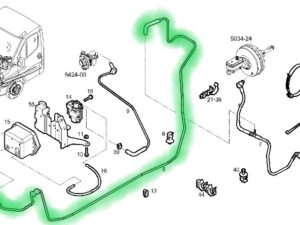 5802821971 PRZEWÓD PODCIŚNIENIA IVECO DAILY