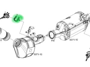 5802823919 OPASKA MOCUJĄCA DOZOWNIK AD-BLUE W WYDECHU IVECO DAILY