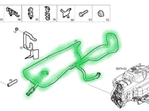 5802963849 PRZEWÓD PODGRZEWACZ AD-BLUE IVECO DAILY
