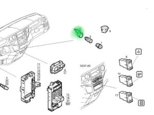 69503447 OBUDOWA ZAPALNICZKI IVECO DAILY