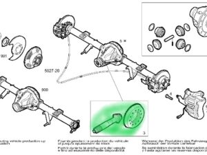 7186694 WAŁEK ATAKU TALERZ MOST IVECO DAILY