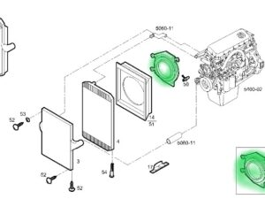 8165854 OBUDOWA WENTYLATORA IVECO STRALIS