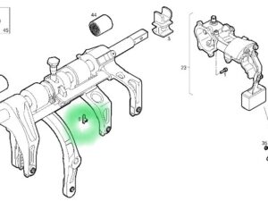 8873236 ŚLIZG WIDEŁEK SKRZYNIA IVECO DAILY