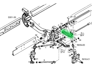 93810157 WAHACZ GÓRNY IVECO DAILY