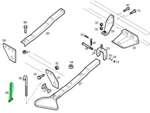 93819016 ZACISK MOCOWANIA IVECO
