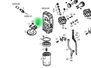 ORING SMOKA OLEJU IVECO DAILY 2.8D 17282281