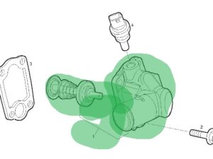 TERMOSTAT PŁYNU CHŁODZĄCEGO SILNIKA IVECO DAILY 3.0D 504353905