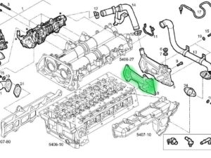 Uszczelka pokrywy tylnej głowicy 504351882 – Iveco Daily 3.0D | ASO Kowalski Iveco