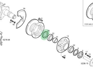 USZCZELNIACZ PIASTY TYLNEJ OSI IVECO DAILY 7185250