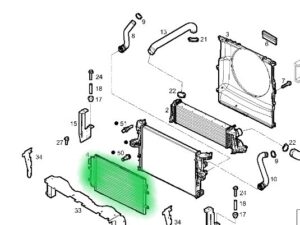 skraplacz klimatyzacji Iveco 5801255825
