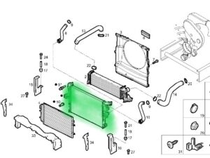 CHŁODNICA SILNIKA IVECO DAILY 503612269