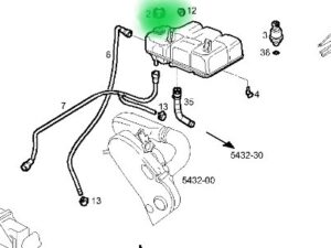 KOREK ZBIORNICZKA WYRÓWNAWCZEGO IVECO DAILY 5802504199