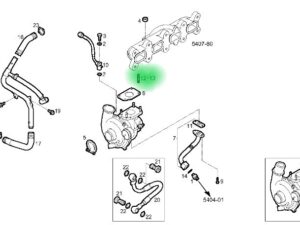 SZPILKA TURBOSPRĘŻARKI IVECO DAILY 2.3D 5801830250