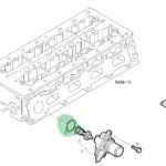 USZCZELKA OBUDOWY TERMOSTATU PŁYNU CHŁODZĄCEGO IVECO DAILY 2.3D LEMA LE123195