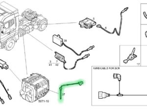 CZUJNIK TEMPERATURY SPALIN IVECO S-WAY 5801922821