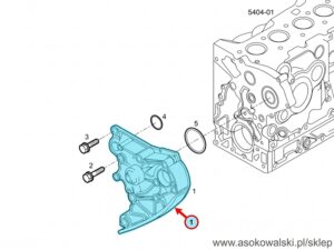 Pompa Wody Iveco Daily 2.3D OE 5802420061 | Sklep ASO Kowalski
